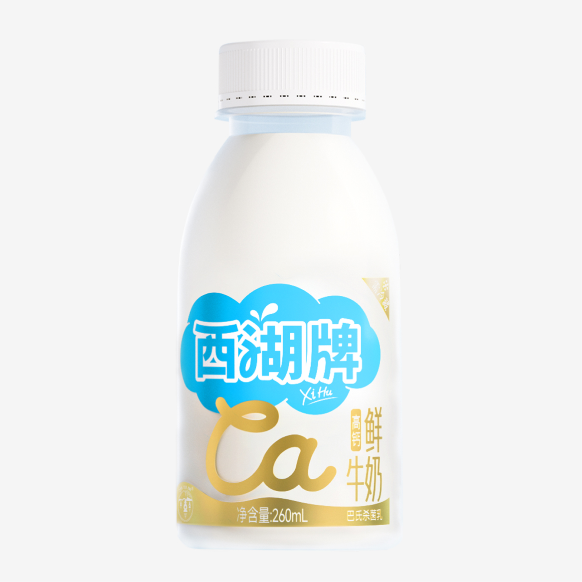 西湖牌原生高钙鲜牛奶（260mL）